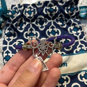 NWT Brighton Color Clique Cord Illumina Petite Butterfly Bracelet